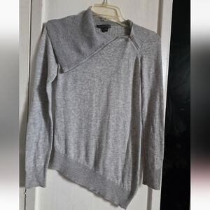 Armani Exchange Gray Women's Cowl Neck Sweater